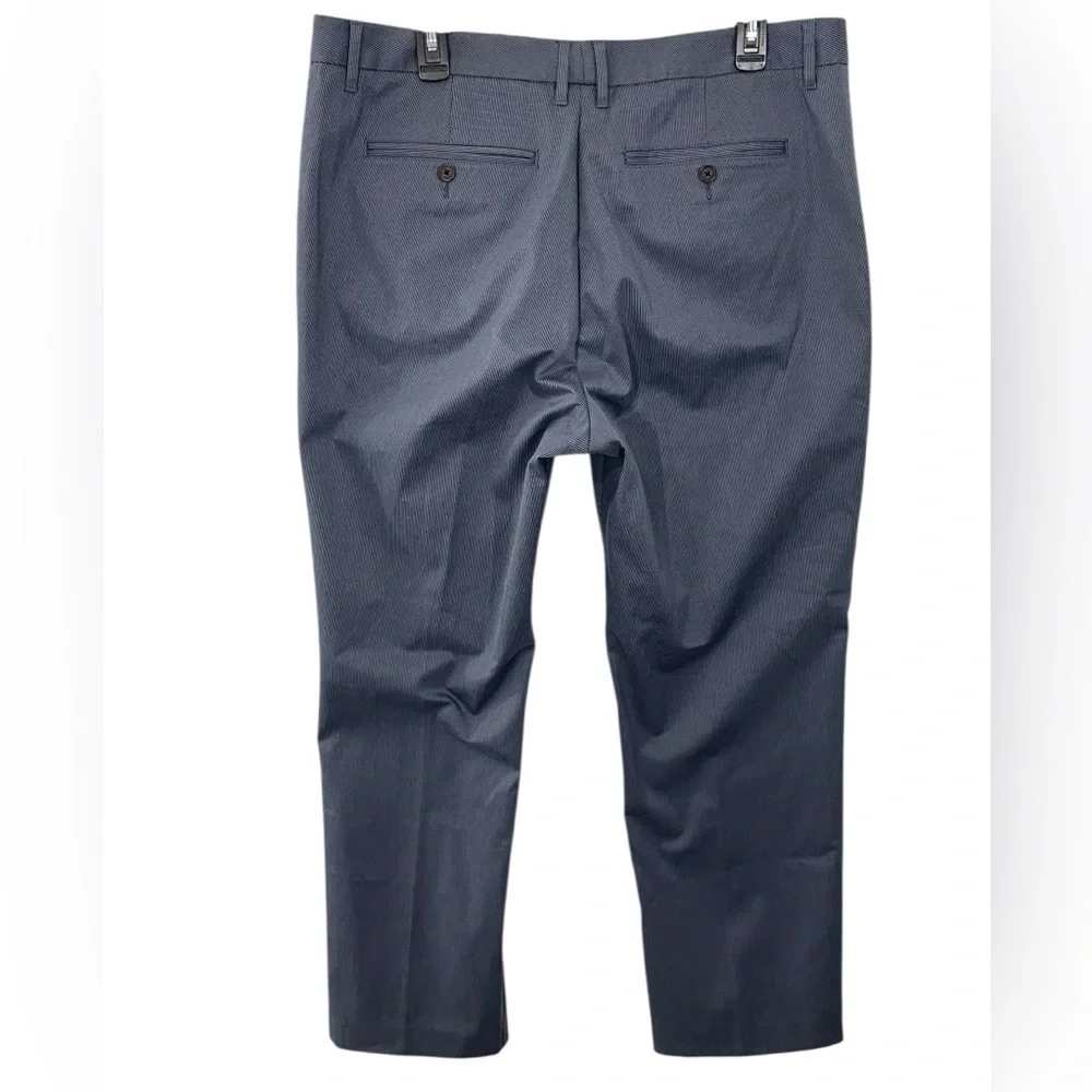 Bonobos Men’s Tuesday Pants Size 38x30 Straight‎ Navy Micro Houndstooth Trousers